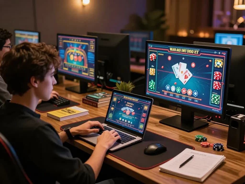 Engaged player enjoying online gaming at 79sodoe with live dealer interactions and strategic gameplay.