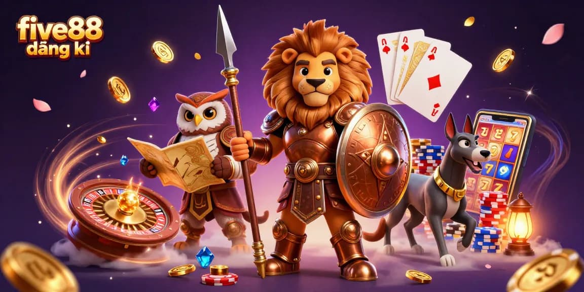 Engage with five88 đăng ký as you explore thrilling casino adventures filled with golden coins and jackpots.