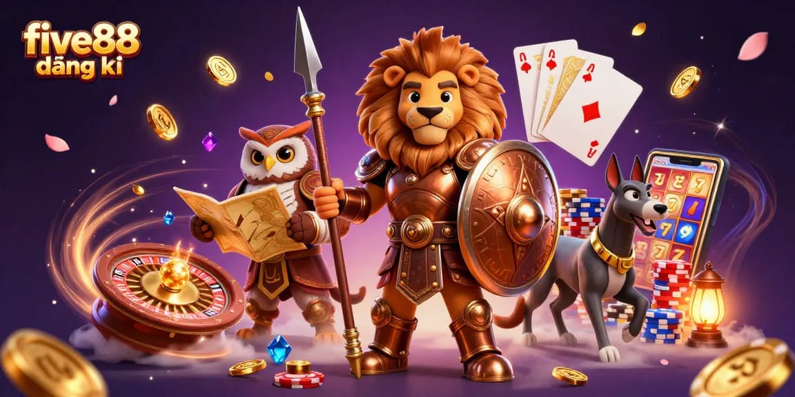 Engage with five88 đăng ký as you explore thrilling casino adventures filled with golden coins and jackpots.