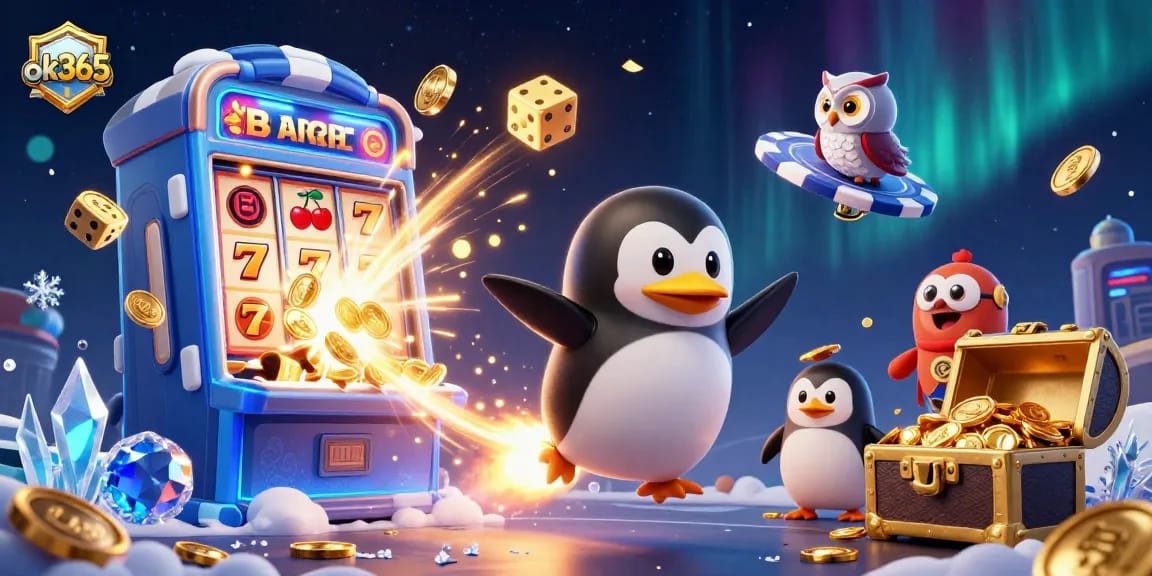 Spin the reels at ok365 with a thrilling slot jackpot experience bursting with coins and excitement.