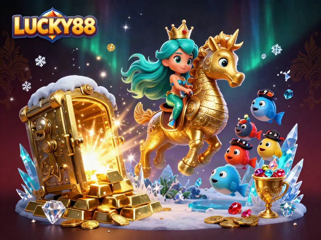 Engage with LUCKY88 by spinning reels in a vibrant, treasure-filled 3D casino adventure.