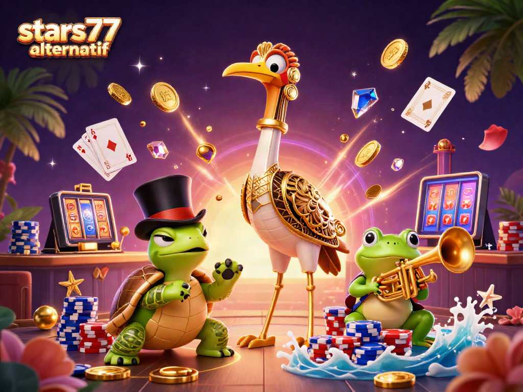 Menang besar di stars77 alternatif sambil menikmati suasana kasino yang meriah!