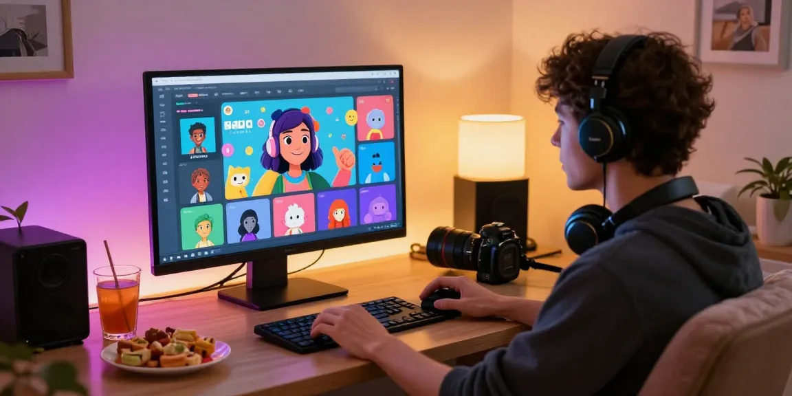 Interactive session with nsfw character ai showcasing vibrant avatars and customizable settings in a cozy virtual chat room.