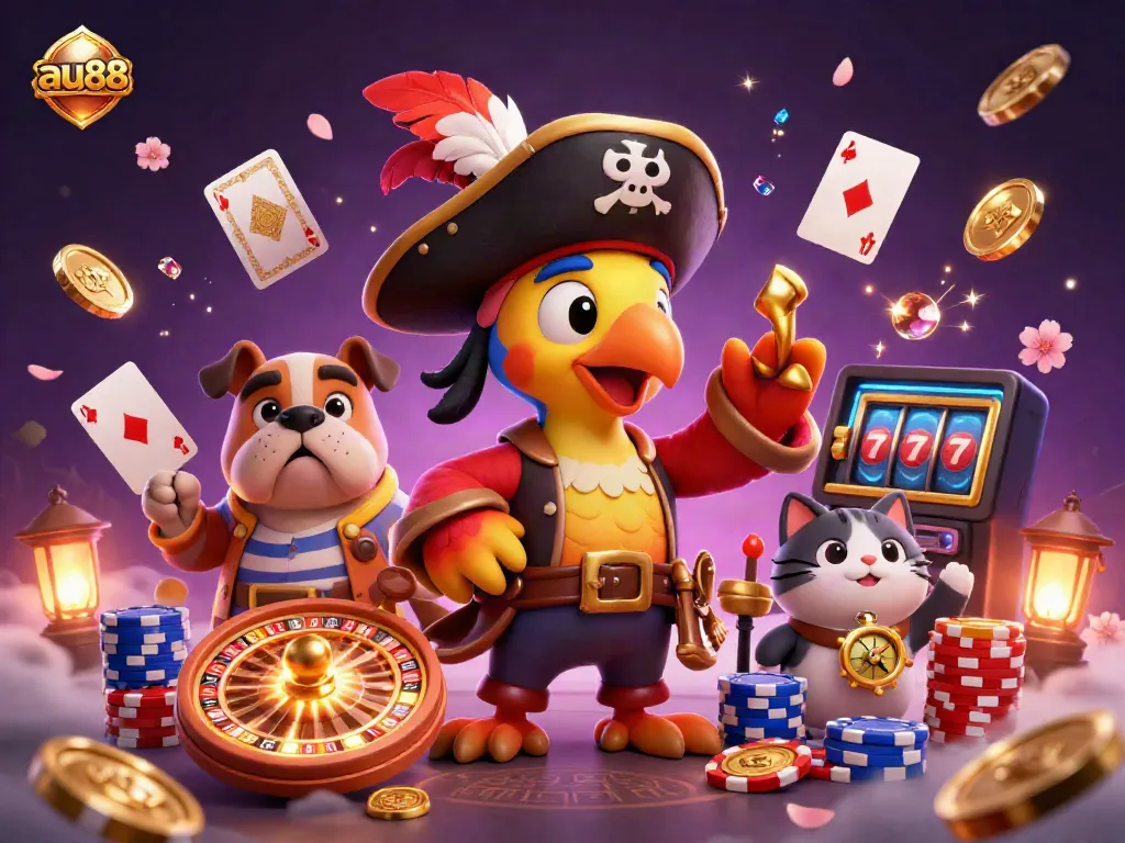 Experience thrilling games at au88's vibrant online casino, filled with action and excitement.