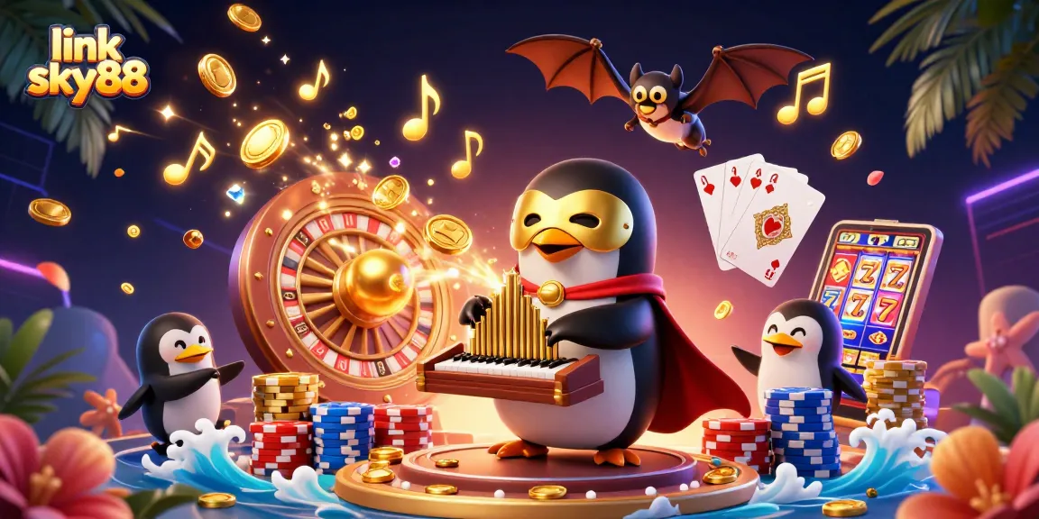 Play the exciting link sky88 slots where golden coins and sparkling gems define the casino experience.